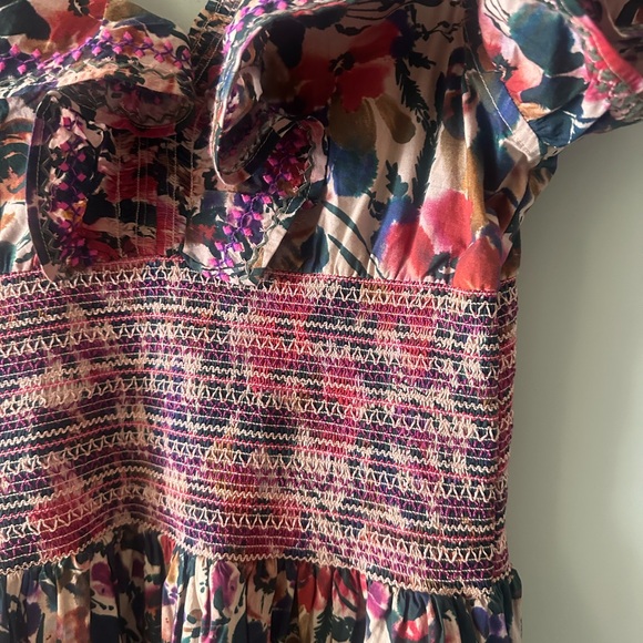 Floral Ruffle Dress - Picture 2 of 6